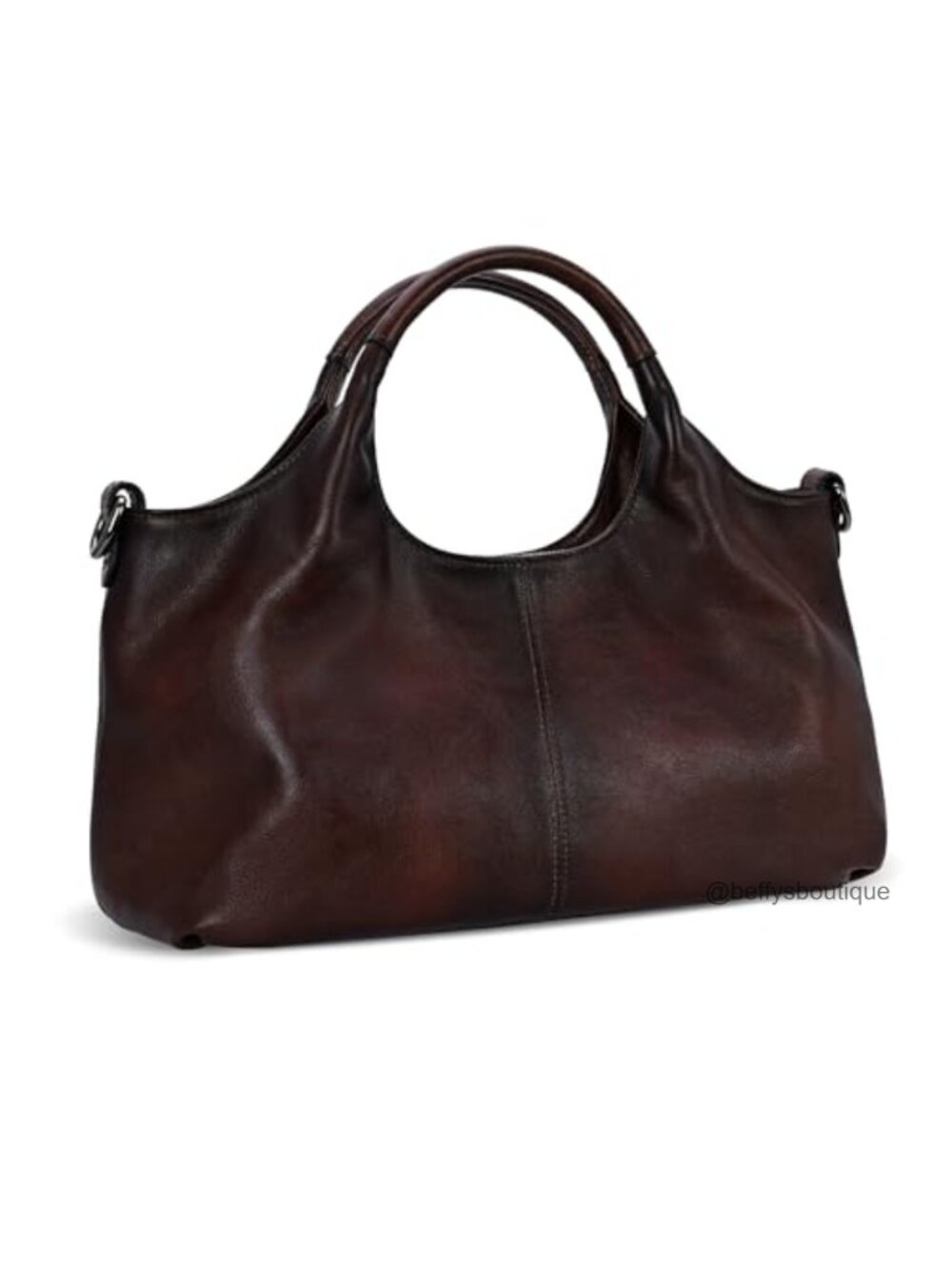 Genuine Leather Satchel Crossbody Shoulder Bag Handbag Purse